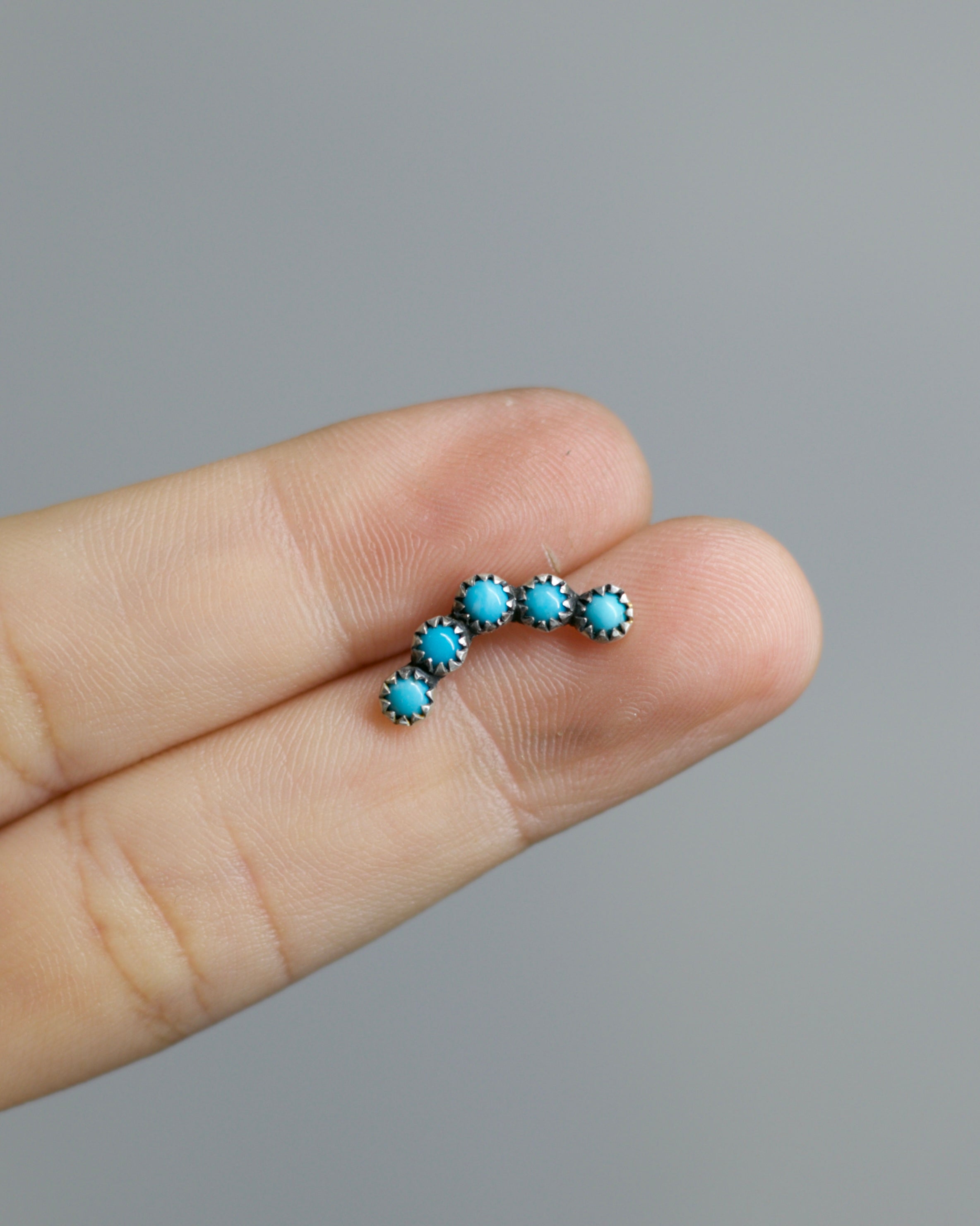 Turquoise Cartilage Earring