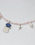 Pink Opal Mermaid Necklace