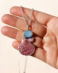 Opal and Shell Necklace