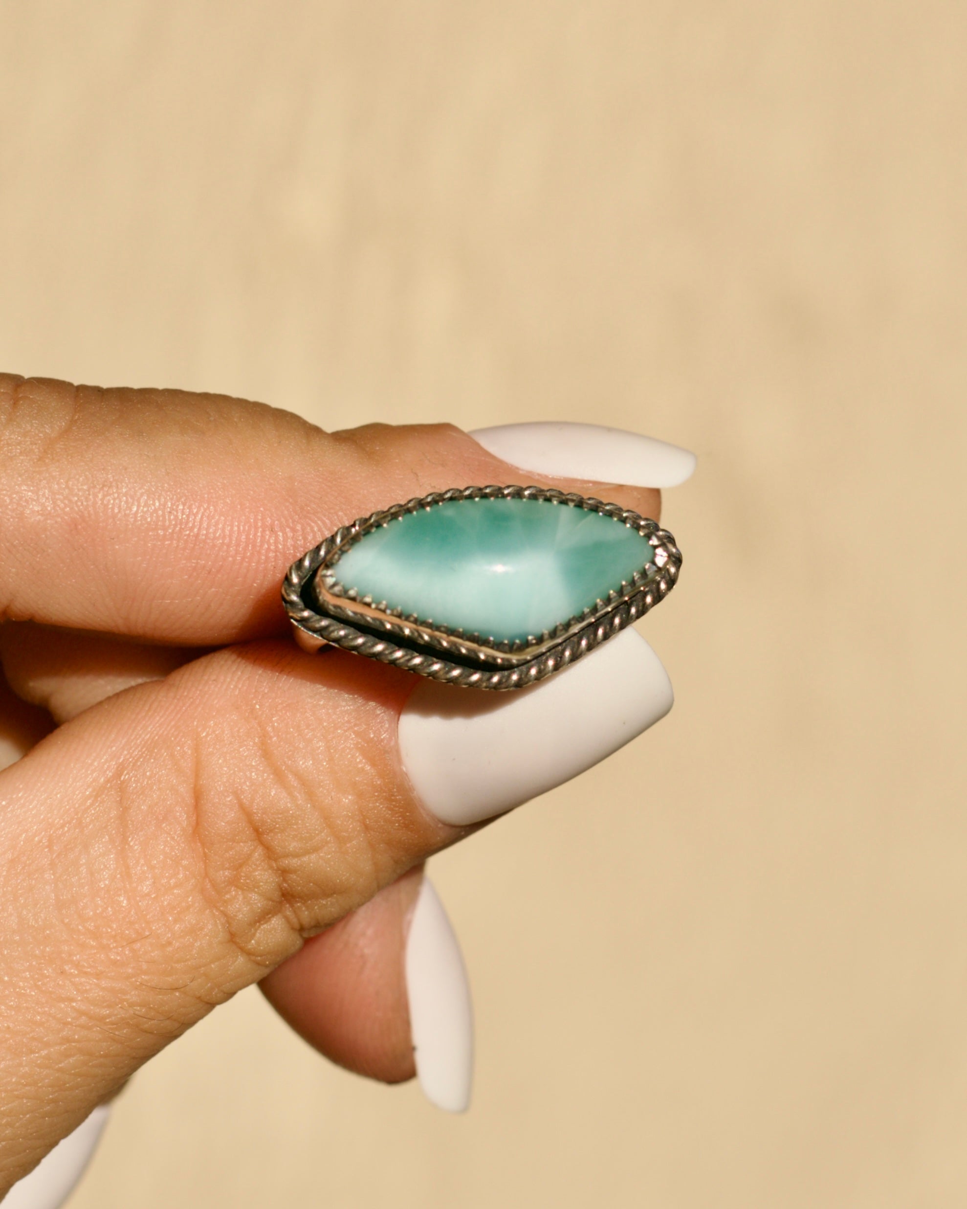 Larimar Ring