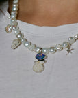 Mermaid Necklace in Pearl