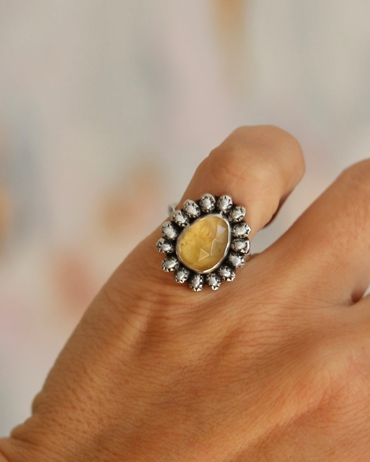 Vintage Citrine Ring