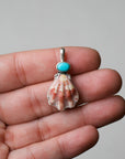 Turquoise and Shell Necklace