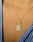 Fresh Water Pearl and Shell Necklace