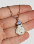 Opal and Shell Necklace