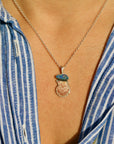 Opal and Shell Necklace