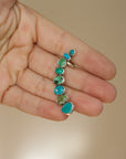 Skinny Turquoise Ear Cuff n.2