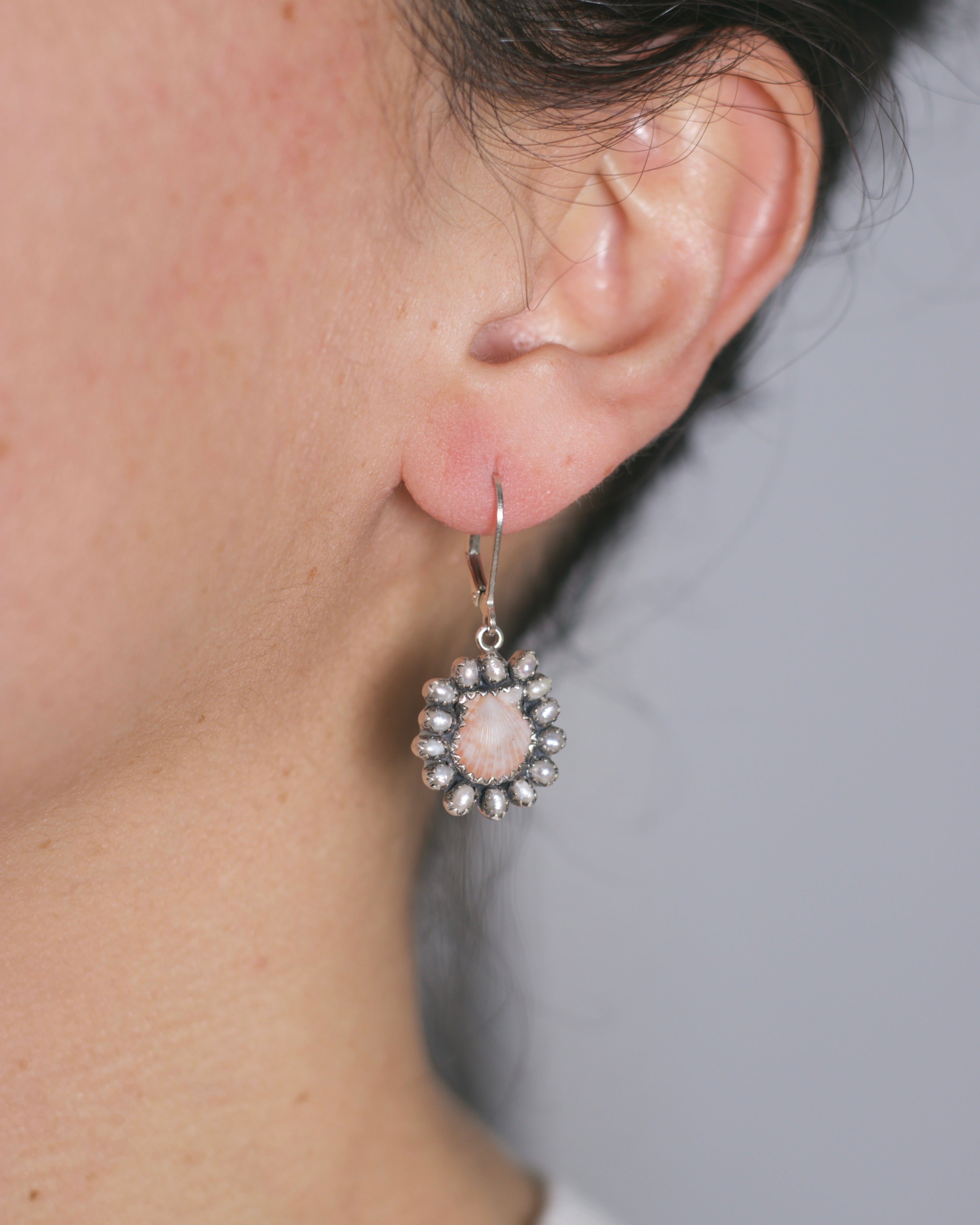 Vintage Mermaid Drop Earrings n.1