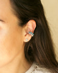 Mixed Turquoise Ear Cuff
