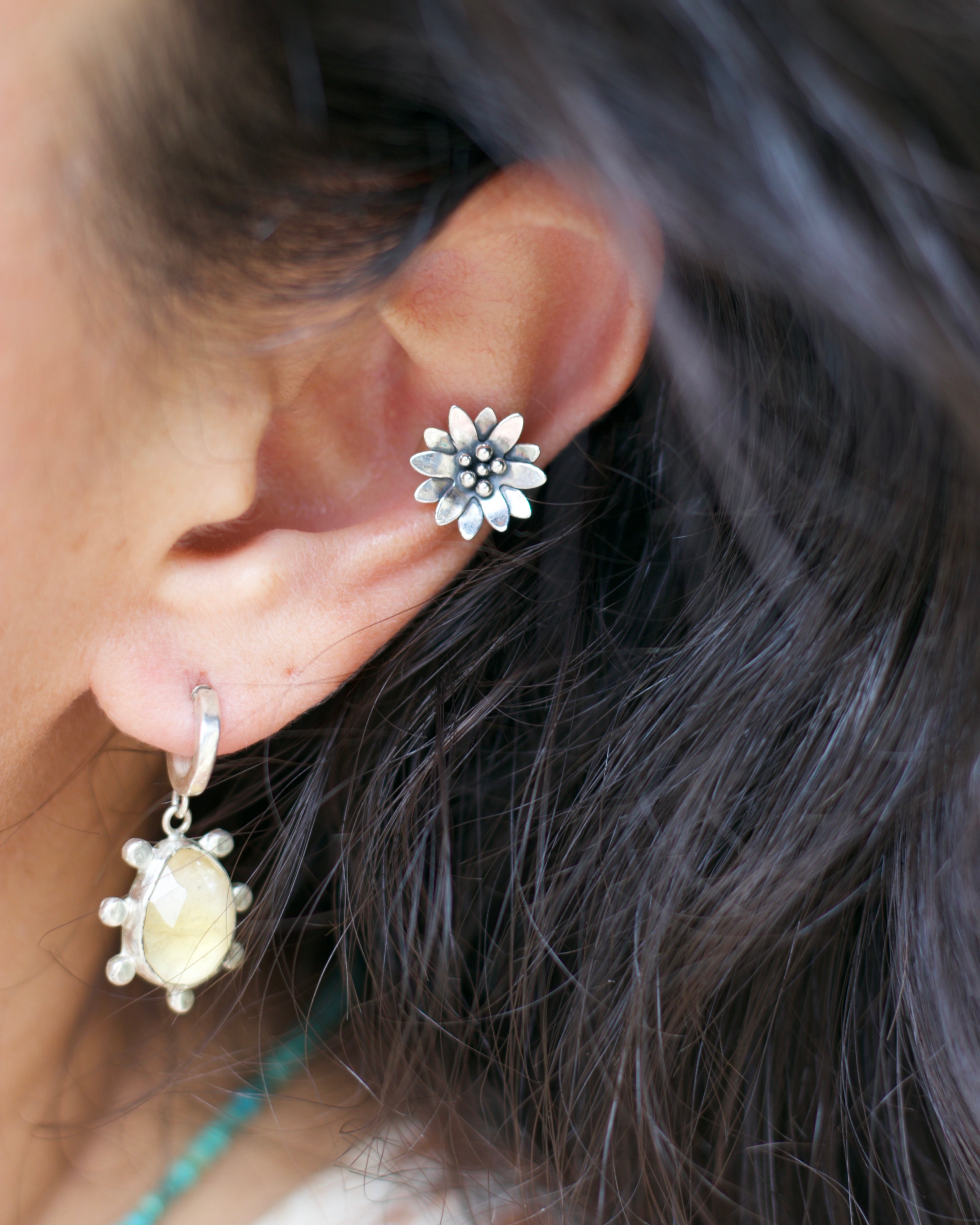 Floral Ear Cuff size 2