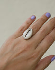 Cowries Shell Ring size 7