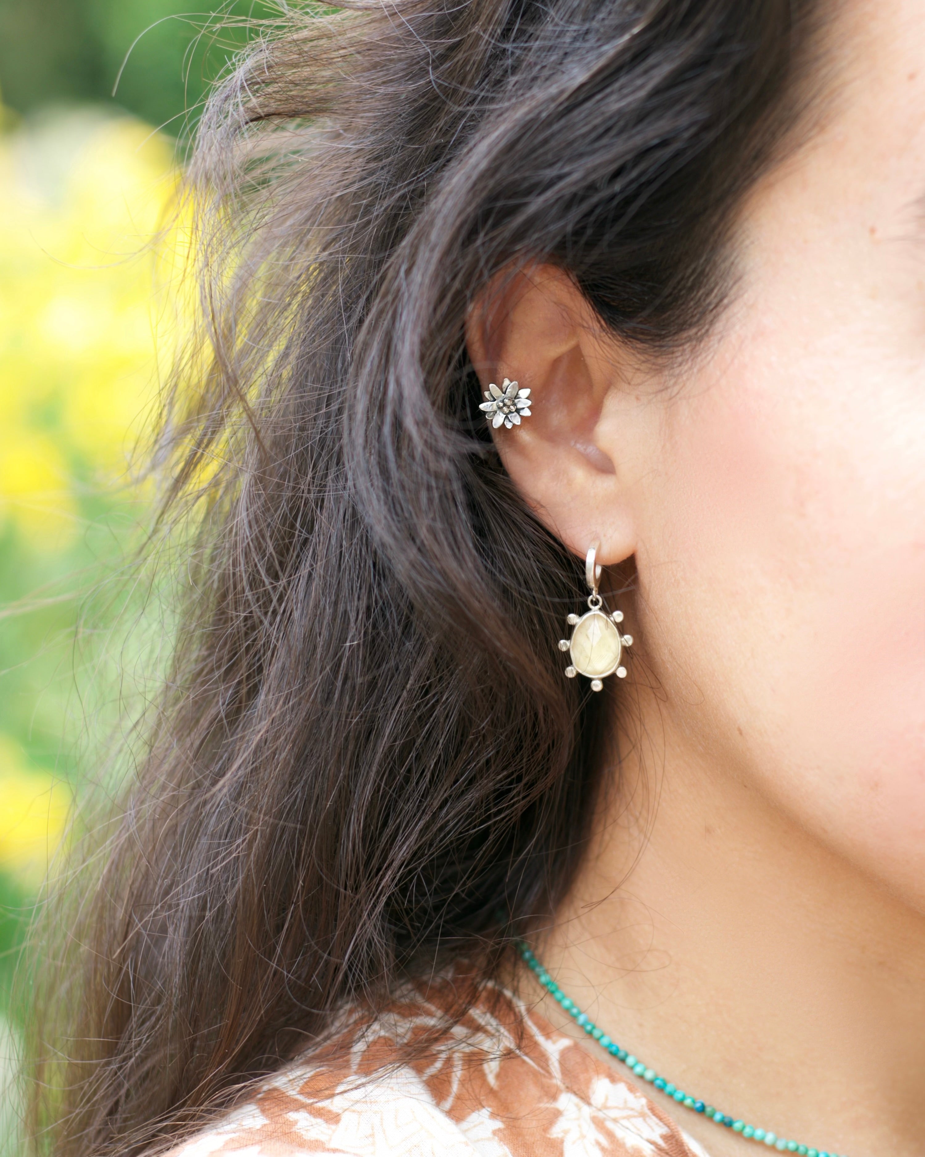 Floral Ear Cuff size 1