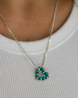 Carry On Pendant in Turquoise
