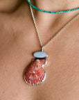 Opal and Shell Necklace