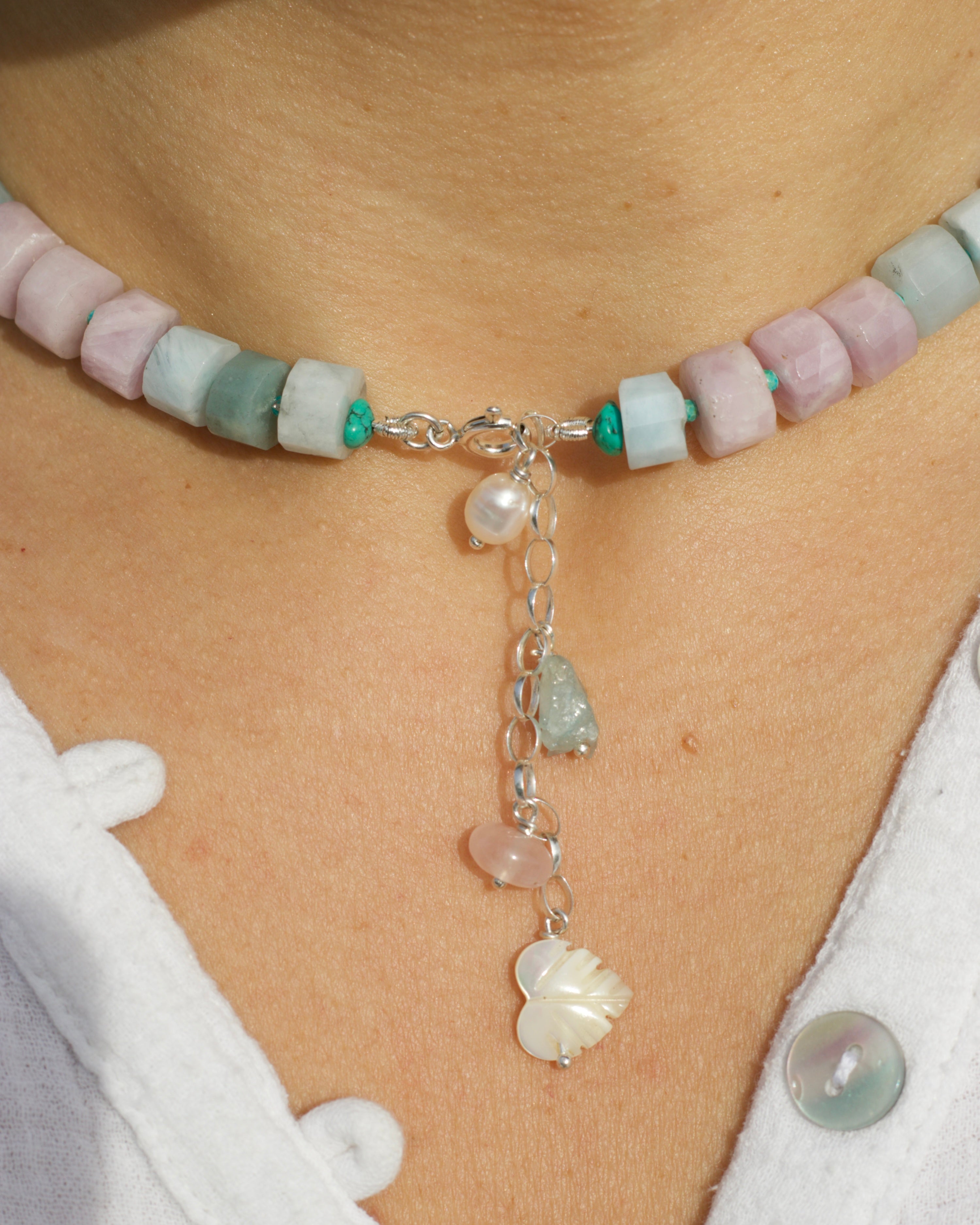 Capri Necklace in Silver