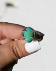 Turquoise Claw Ring