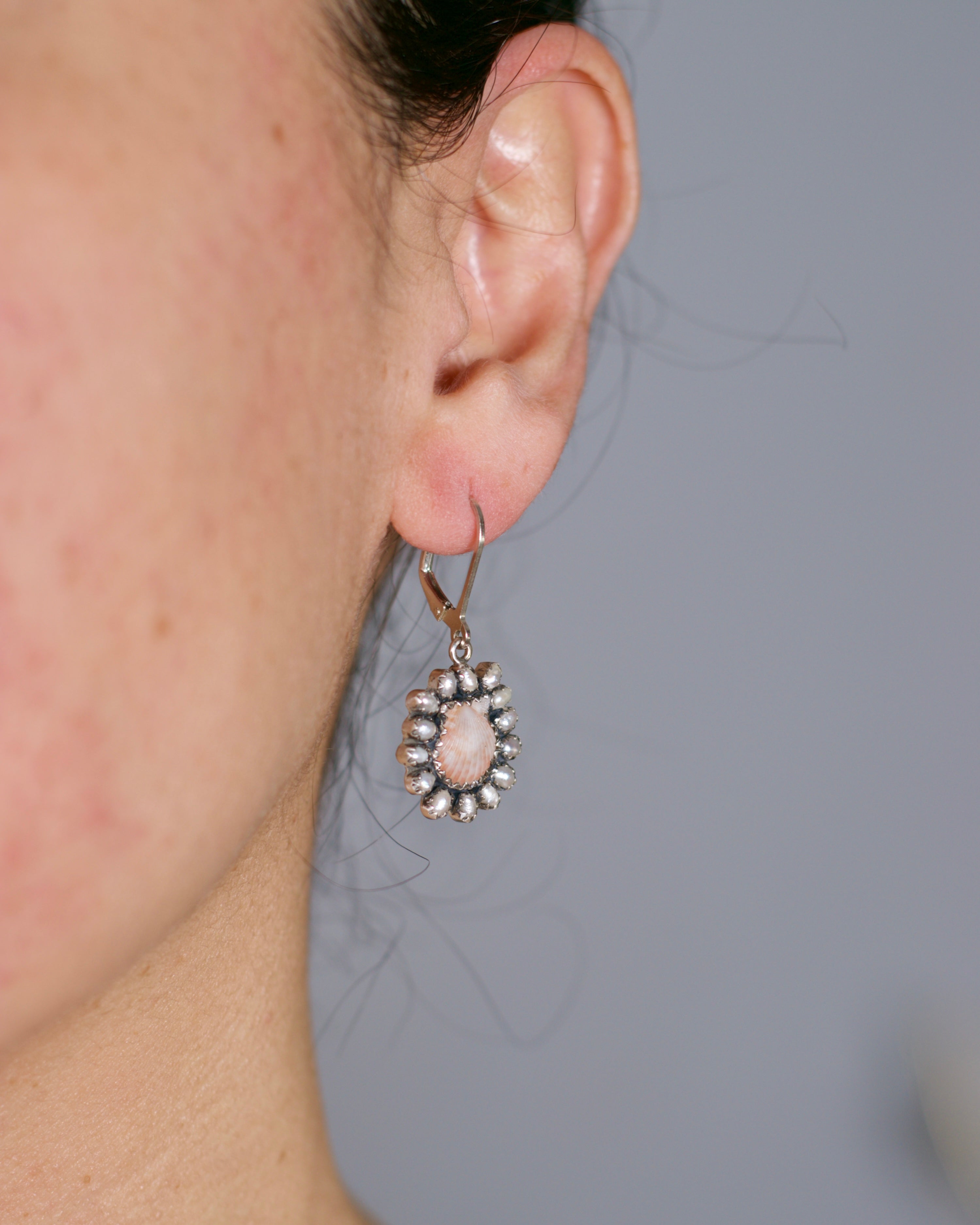 Vintage Mermaid Drop Earrings n.1