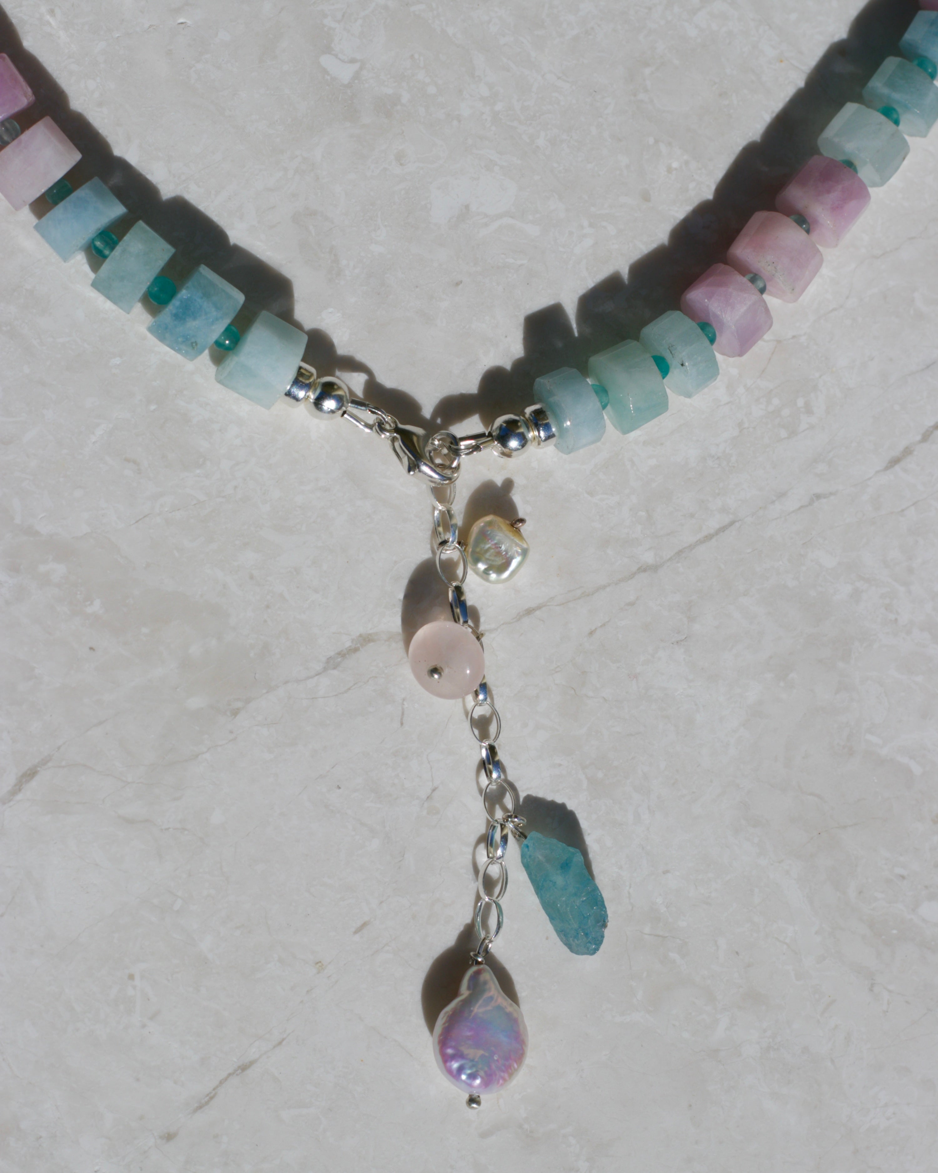 Capri Necklace in Silver