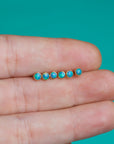 Gold Opal Magic Studs