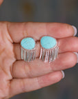 Fringe Earrings in Turquoise - PRE ORDER