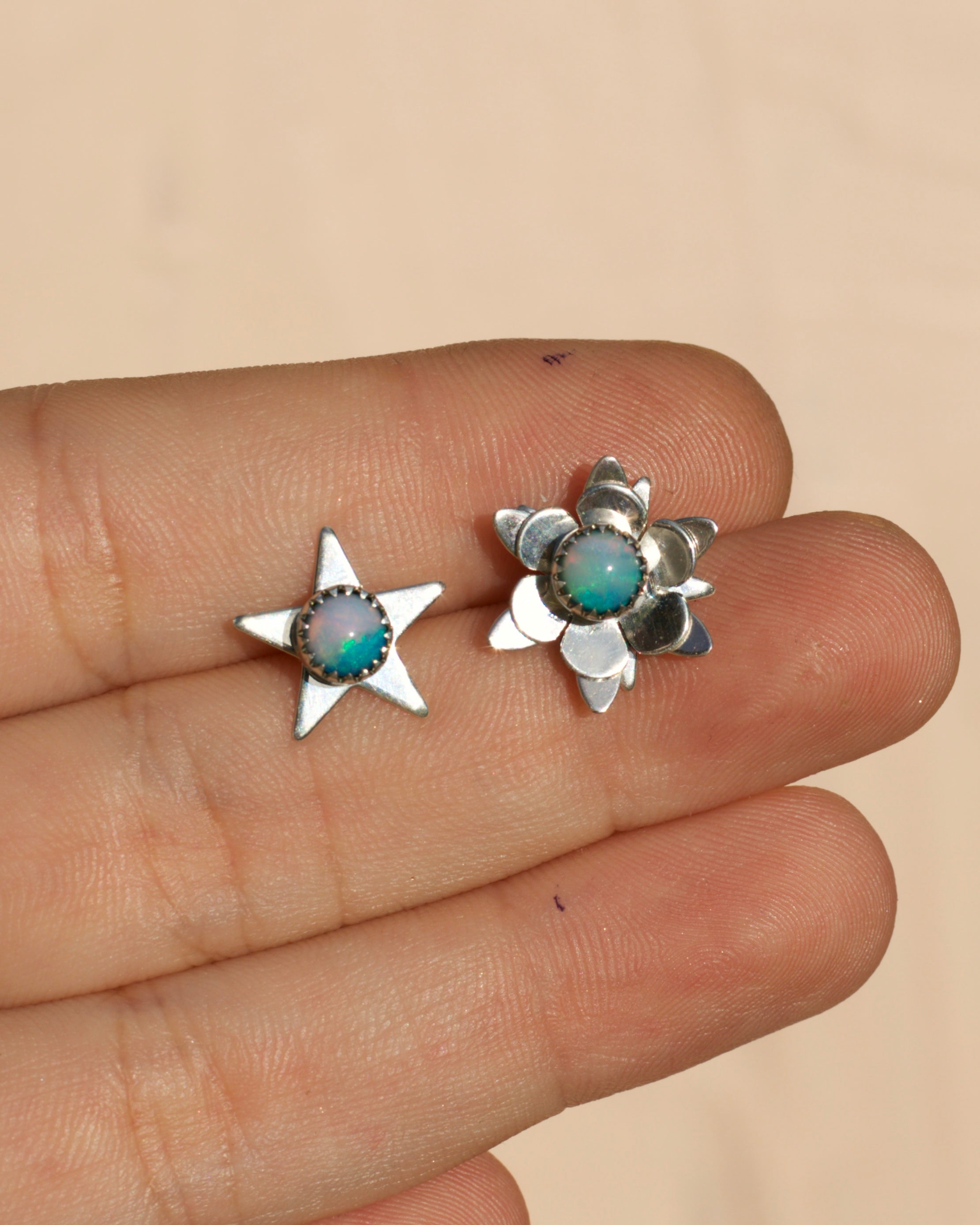 Party on your ears Opal Studs