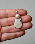 Fresh Water Pearl and Shell Necklace
