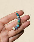 Skinny Turquoise & Opal Ear Cuff n.5