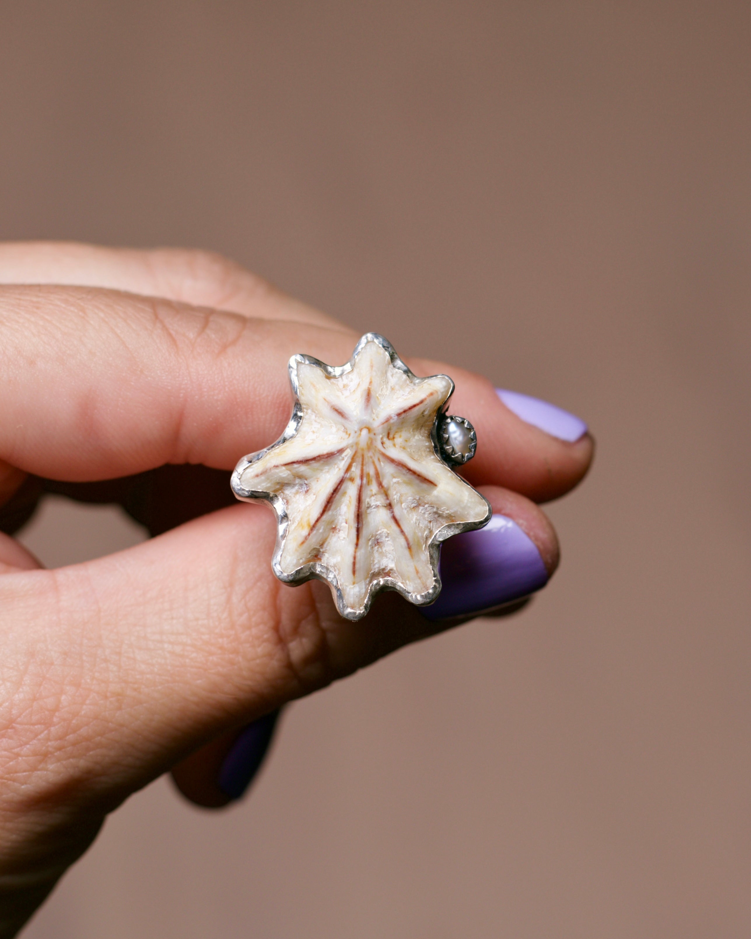 Thalassa Ring in Pearl