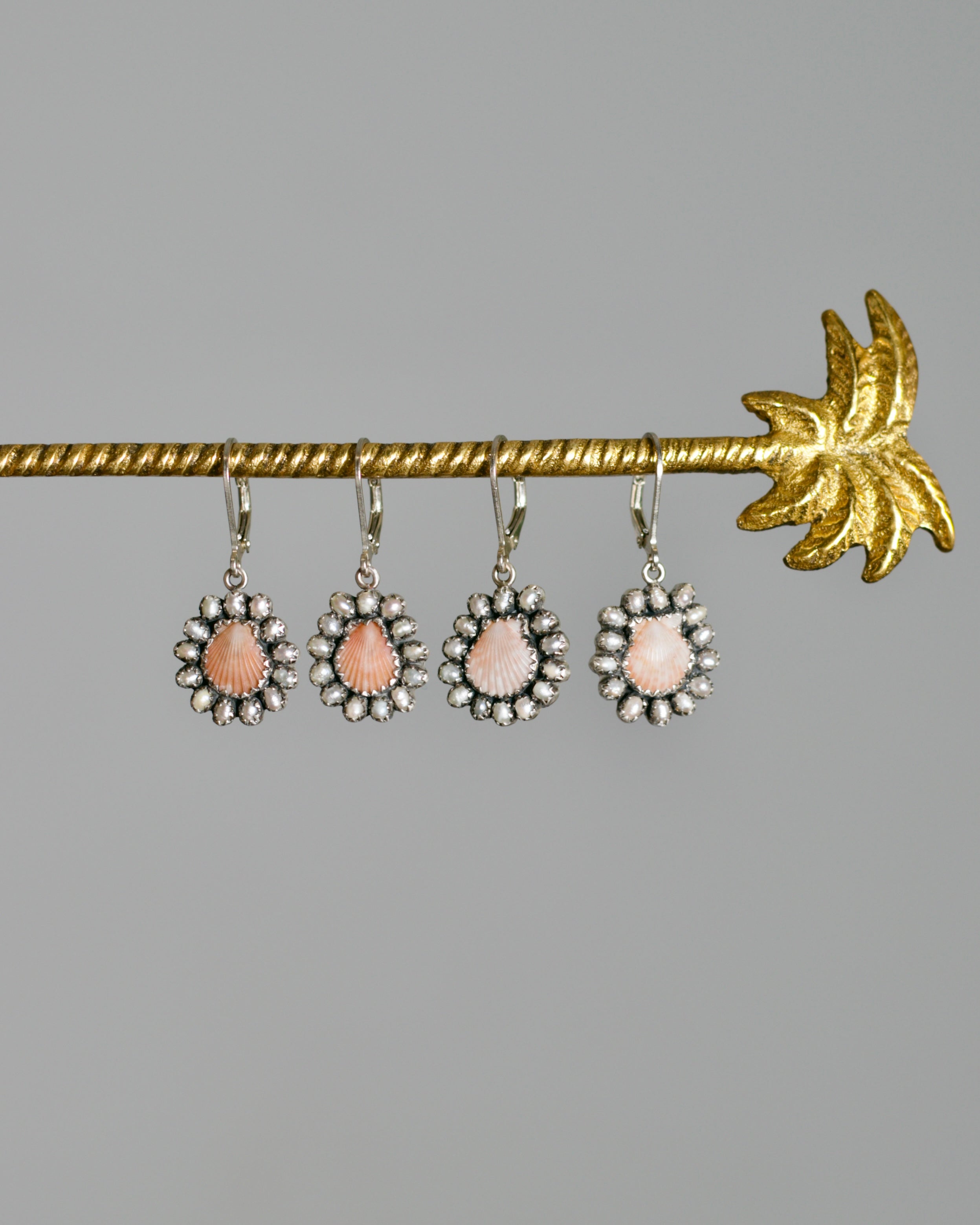 Vintage Mermaid Drop Earrings n.1