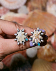 Thalassa Goddess of the Sea - Shell, Opal & Fresh Water Pearl.