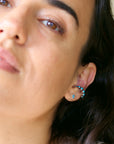 Opal Huggie Ear Cuff