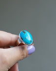 Turquoise Egg Ring - Size 9 1/4