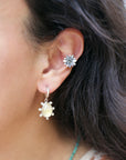 Floral Ear Cuff size 2