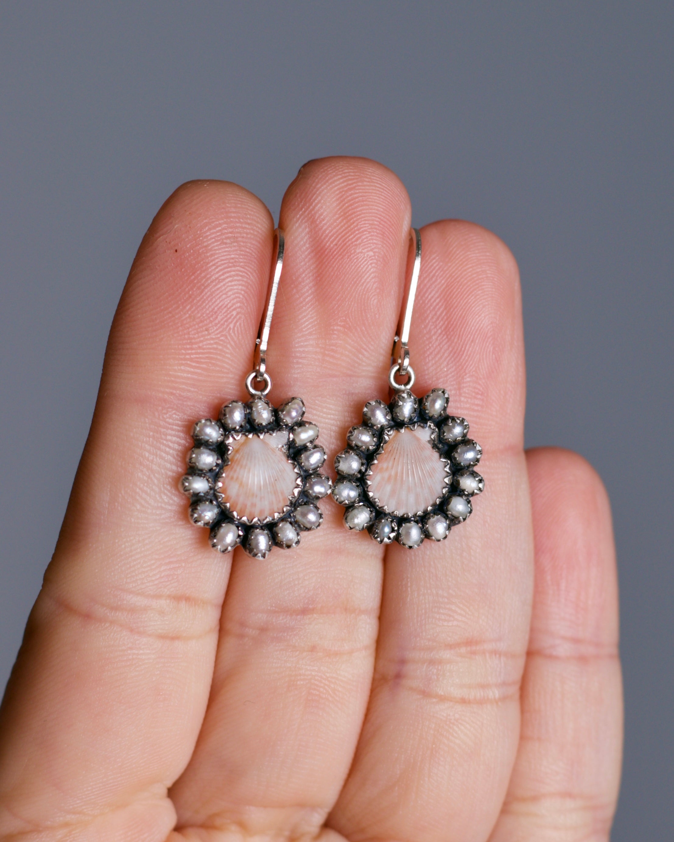 Vintage Mermaid Drop Earrings n.1