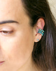 Mixed Turquoise Ear Cuff