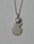 Fresh Water Pearl and Shell Necklace
