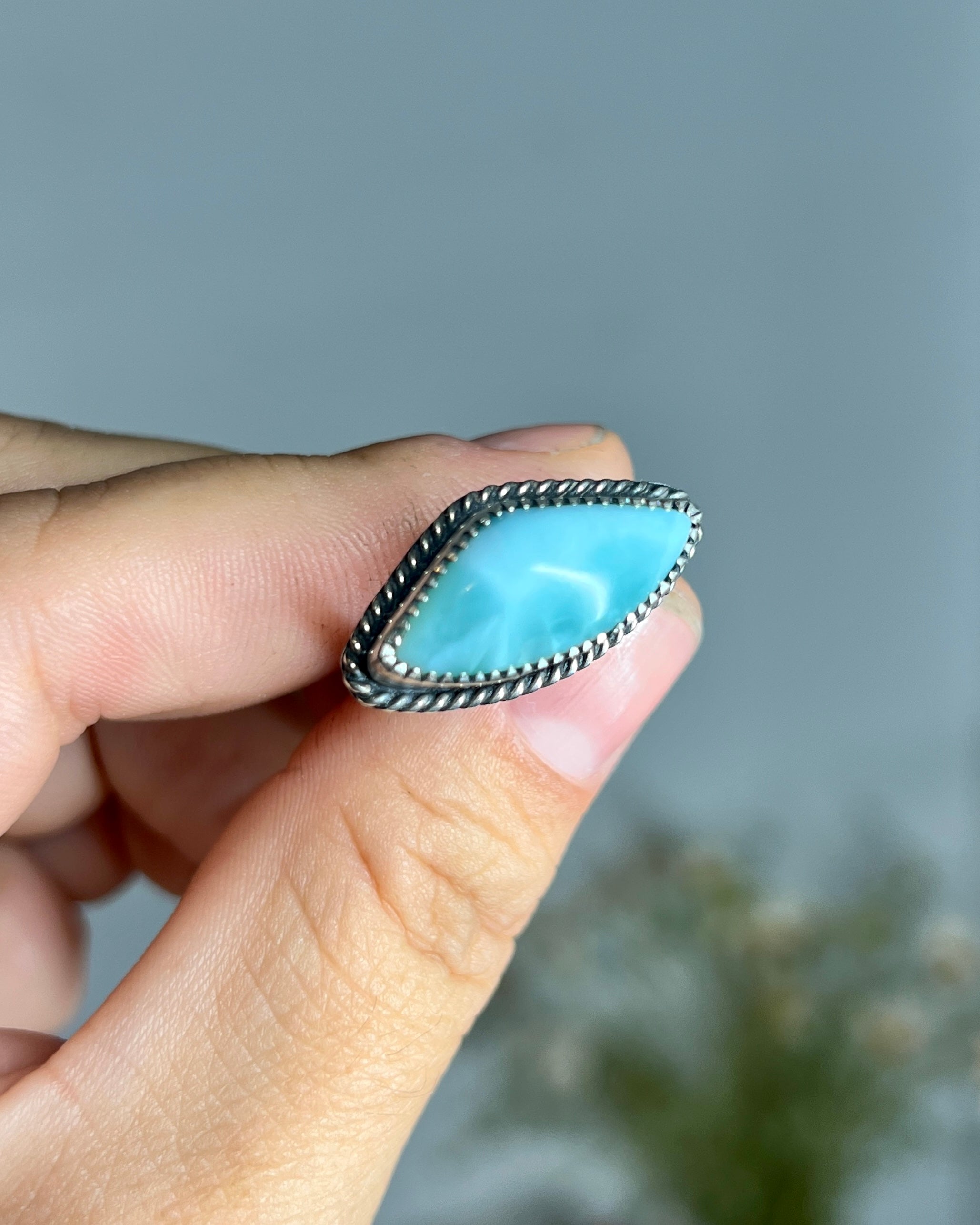 Larimar Ring