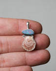 Opal and Shell Necklace