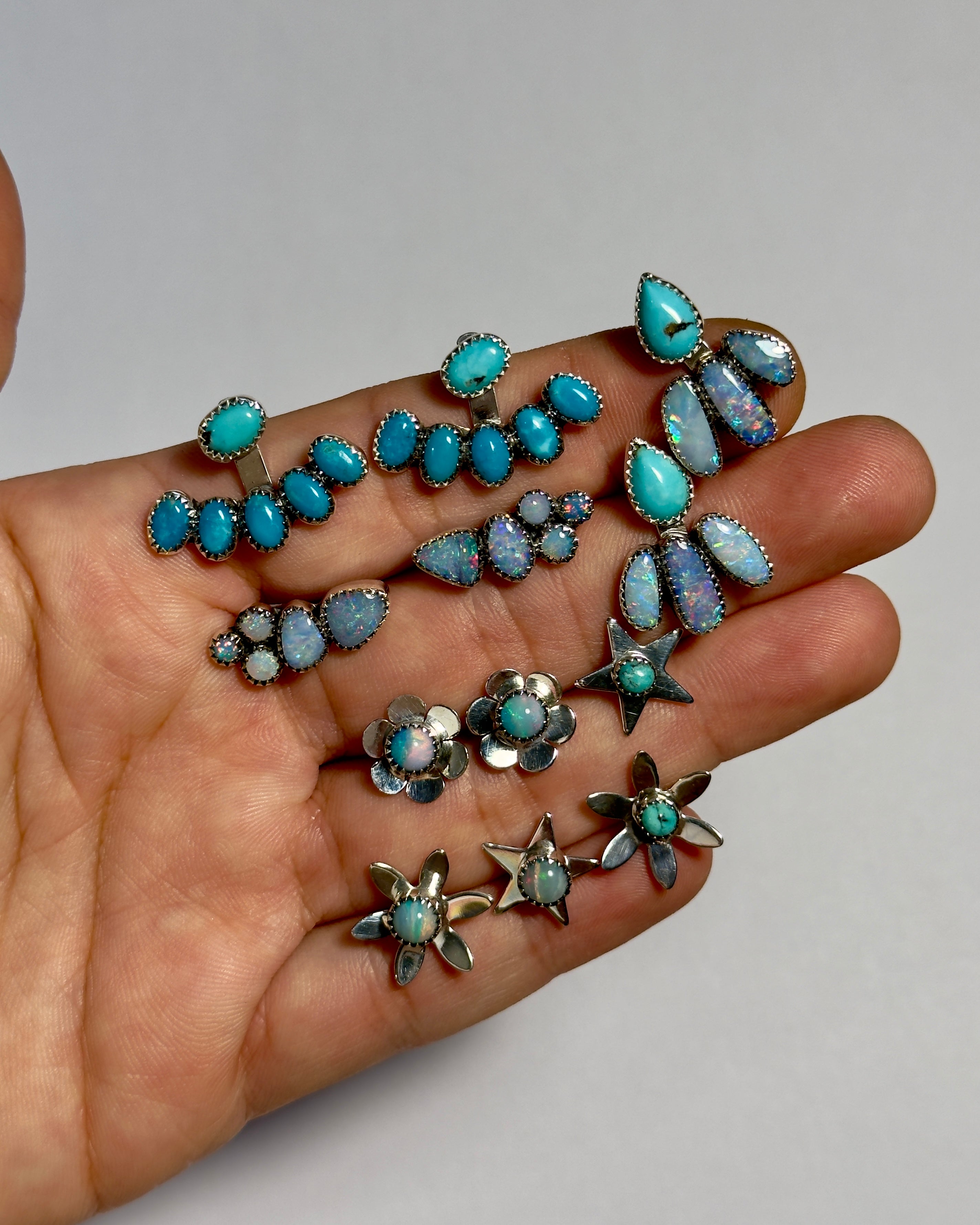 Turquoise Ear Jacket