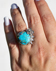 Naturaleza Turquoise Ring. Size 7