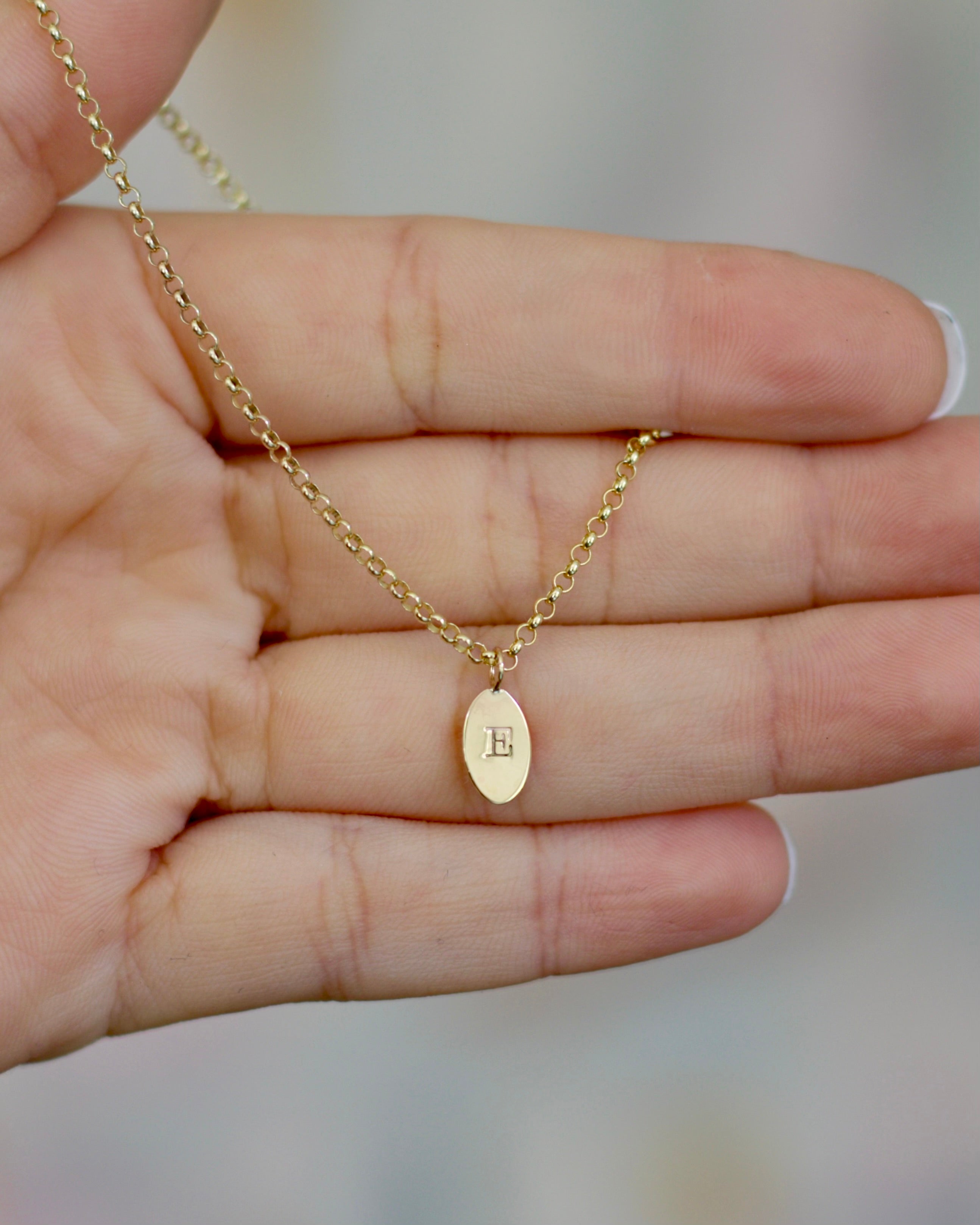 “The Letter I Love” Charm - Gold
