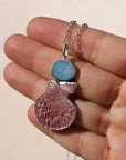 Opal and Shell Necklace