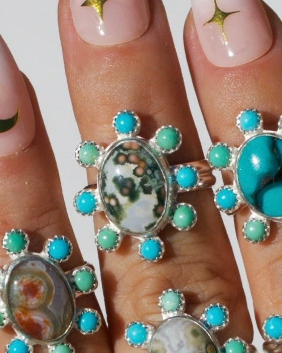 Turquoise Ring - Size 7.5