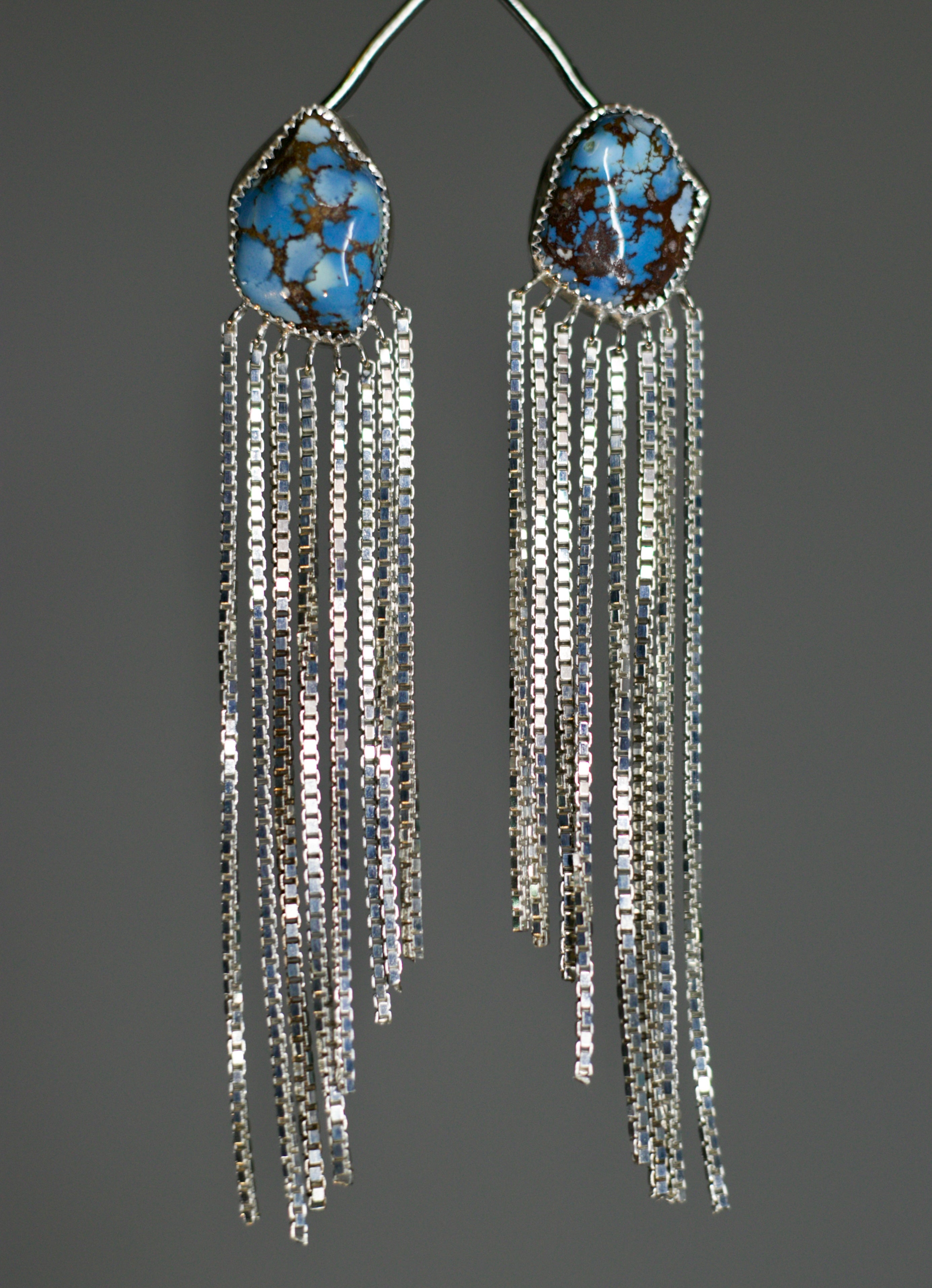 Fringe Love Earrings - High Grade Lavender