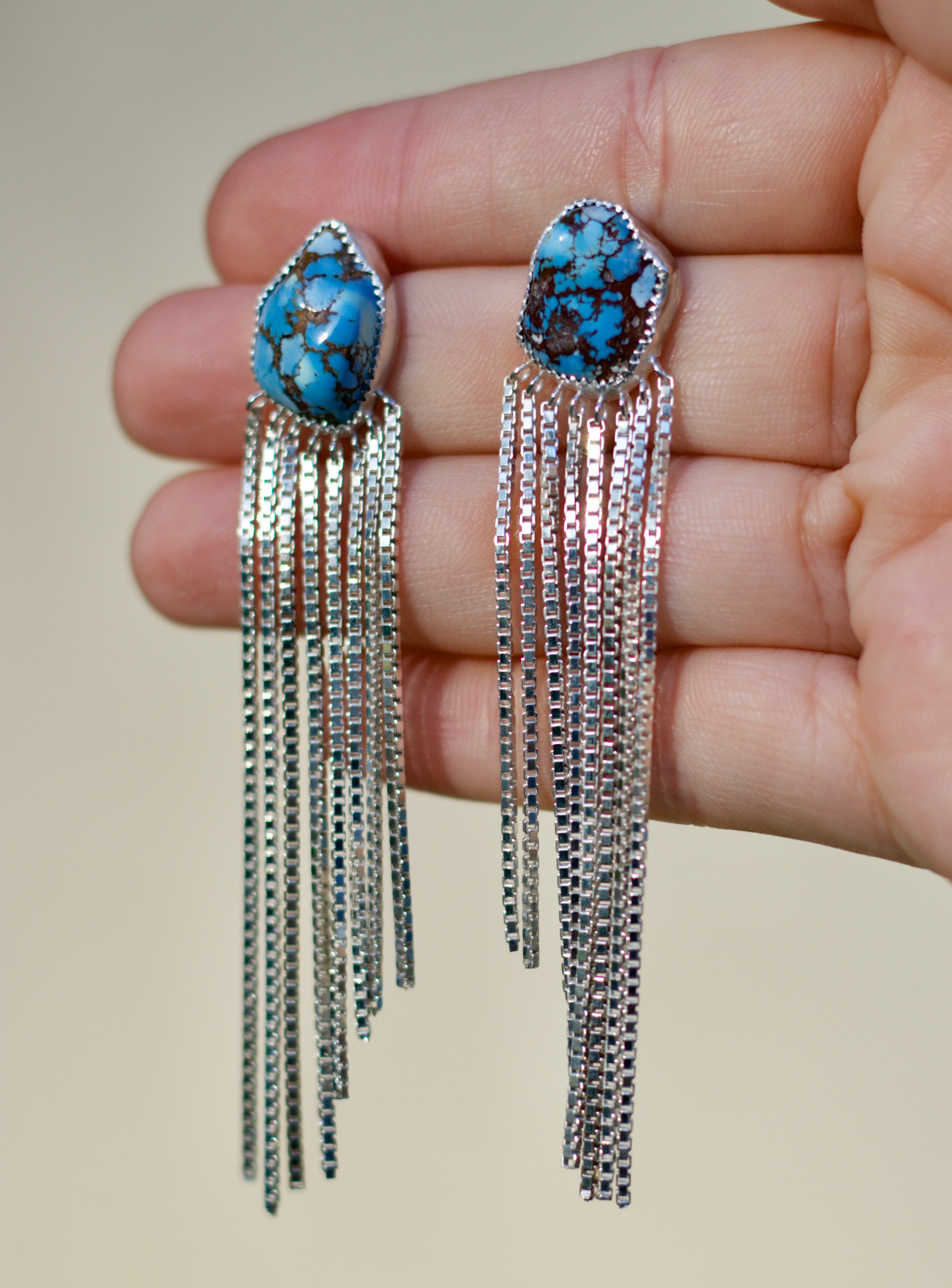 Fringe Love Earrings - High Grade Lavender