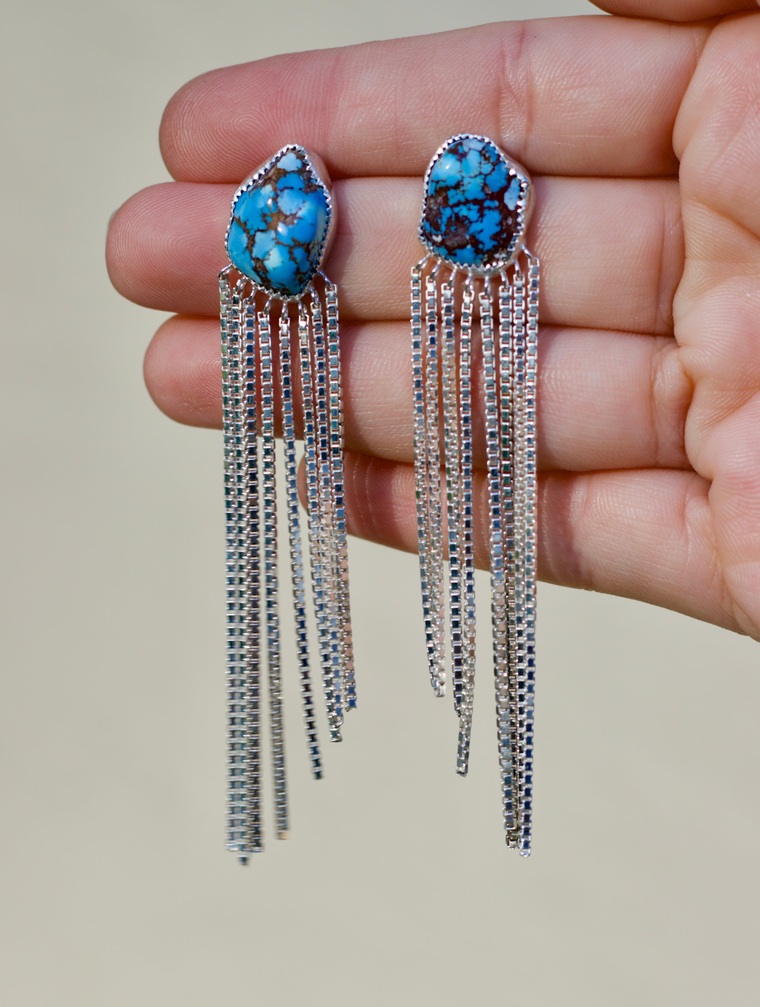 Fringe Love Earrings - High Grade Lavender