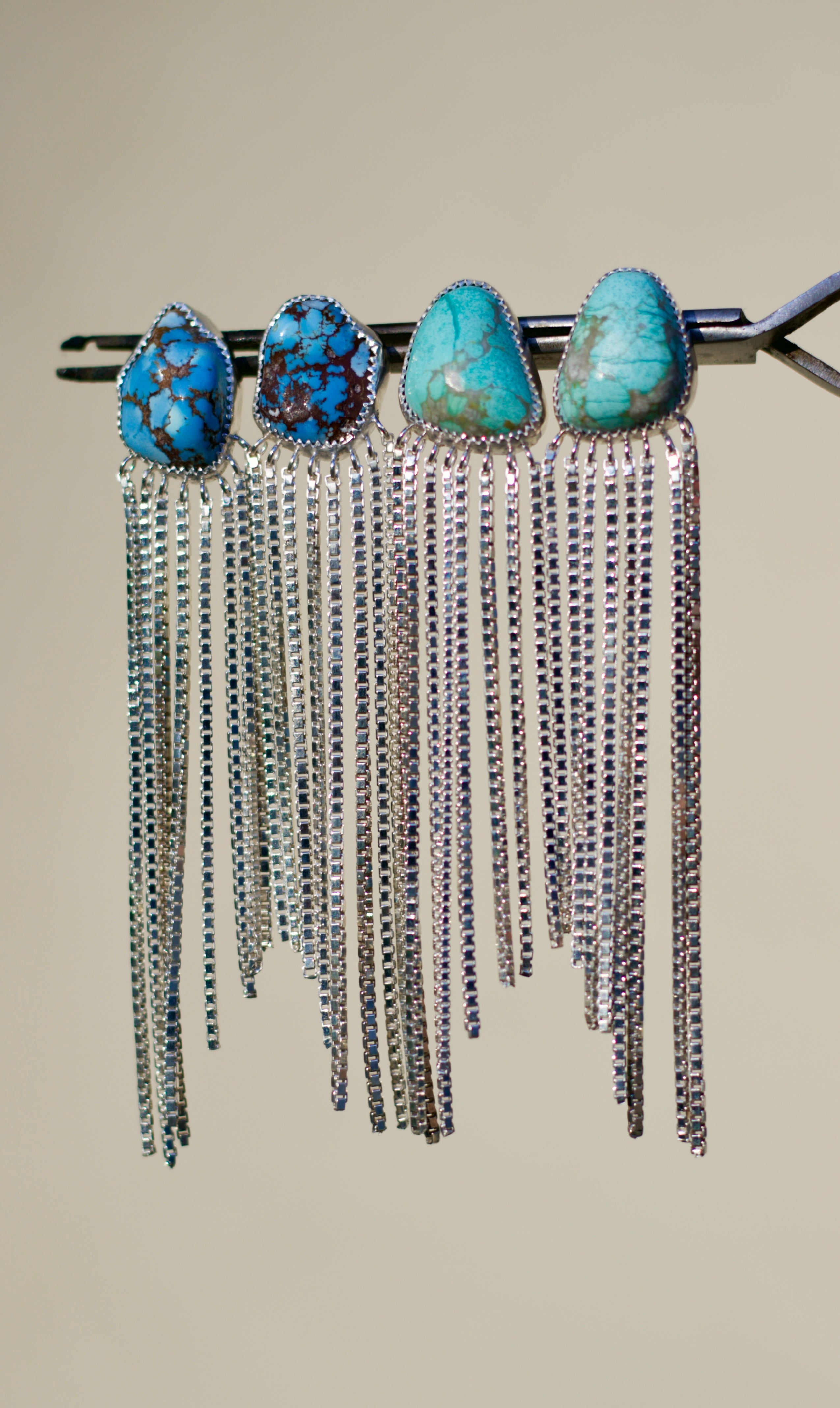 Fringe Love Earrings - High Grade Lavender