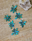 Turquoise Bouquet Earrings.