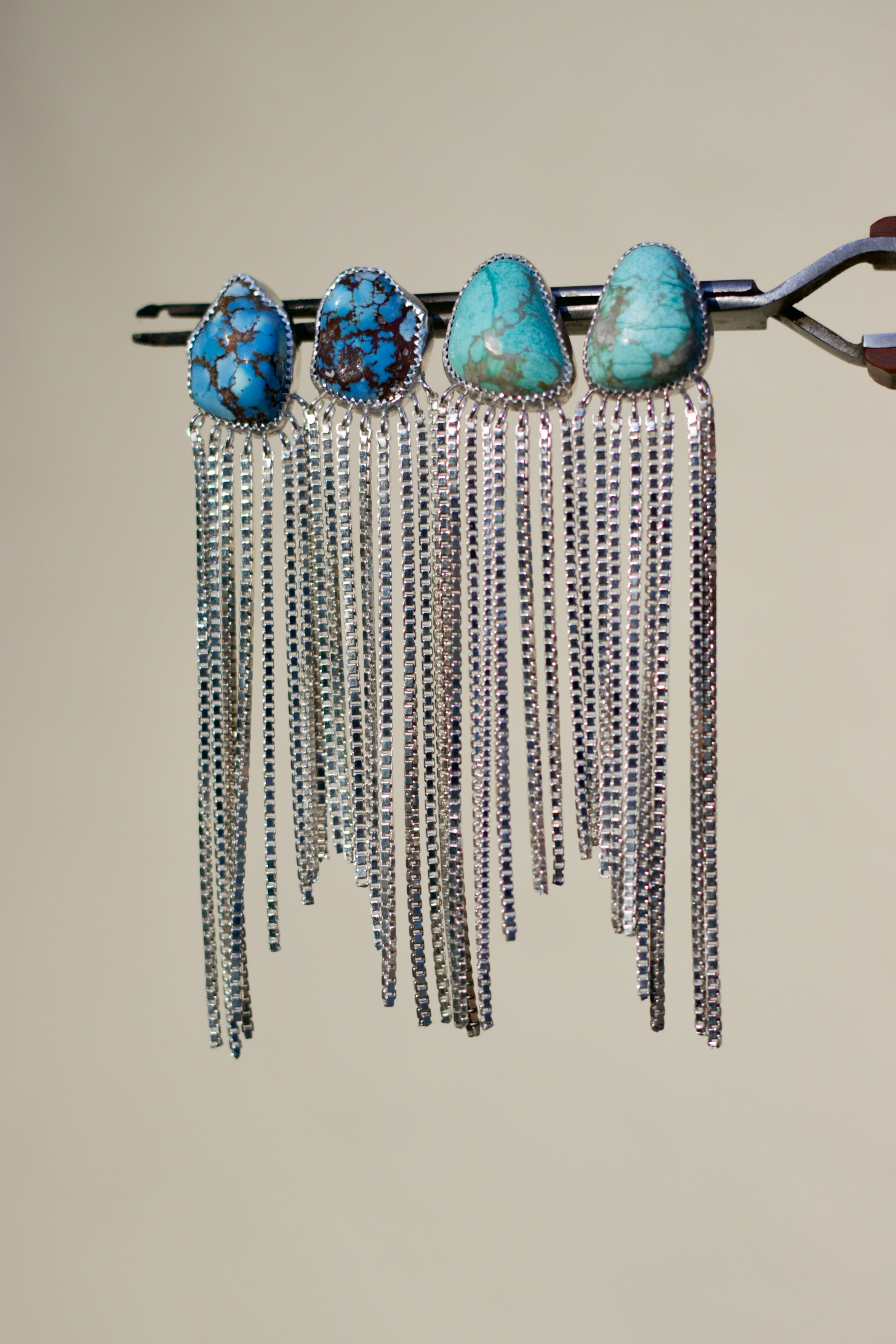 Fringe Love Earrings - High Grade Lavender