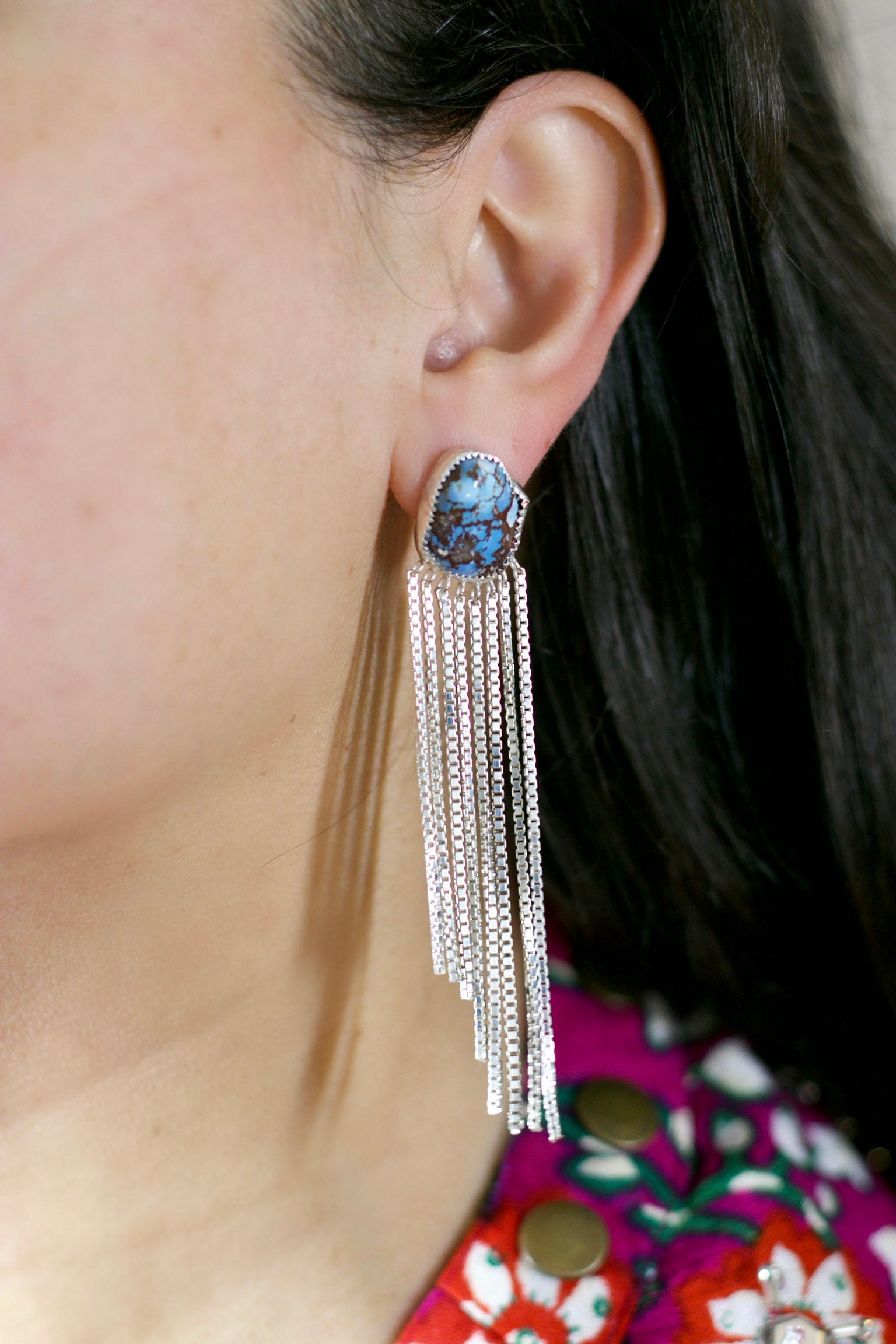 Fringe Love Earrings - High Grade Lavender